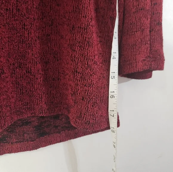 Alya Open Back Maroon Sweater! - Picture 6 of 6